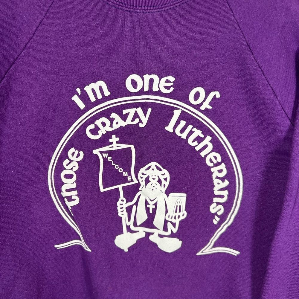 Vintage Lutheran Sweatshirt - Picture 3 of 6